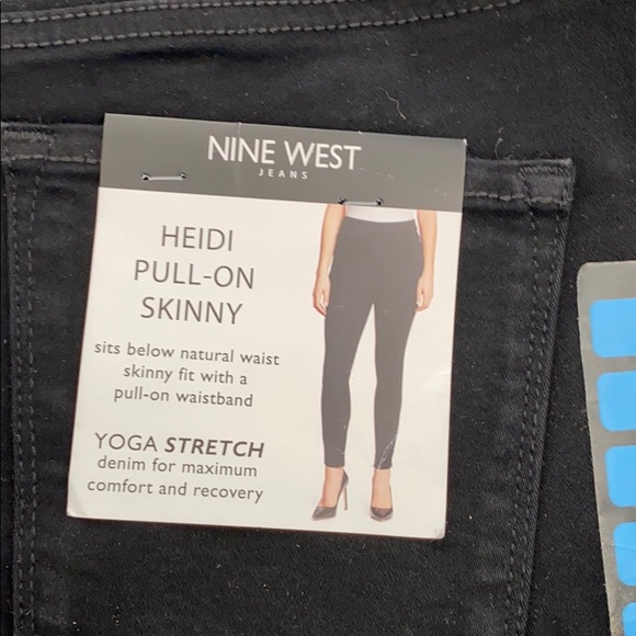 Nine West Heidi pull-on skinny jeans - Picture 2 of 3